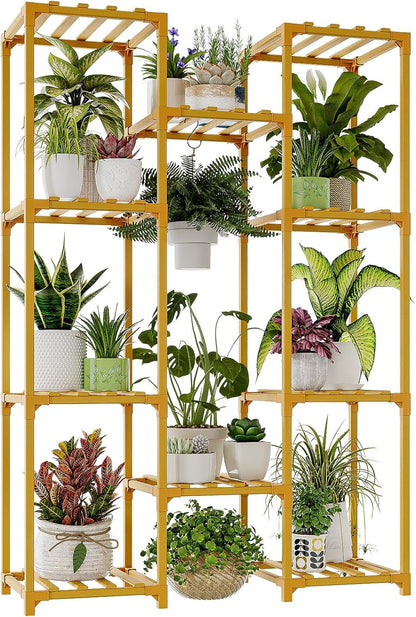 Bamboo Customizable Plant Stand-Toppalletfly