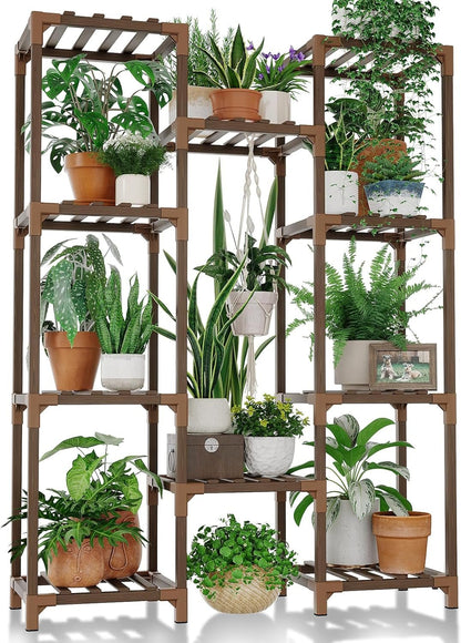 Bamboo Customizable Plant Stand-Toppalletfly