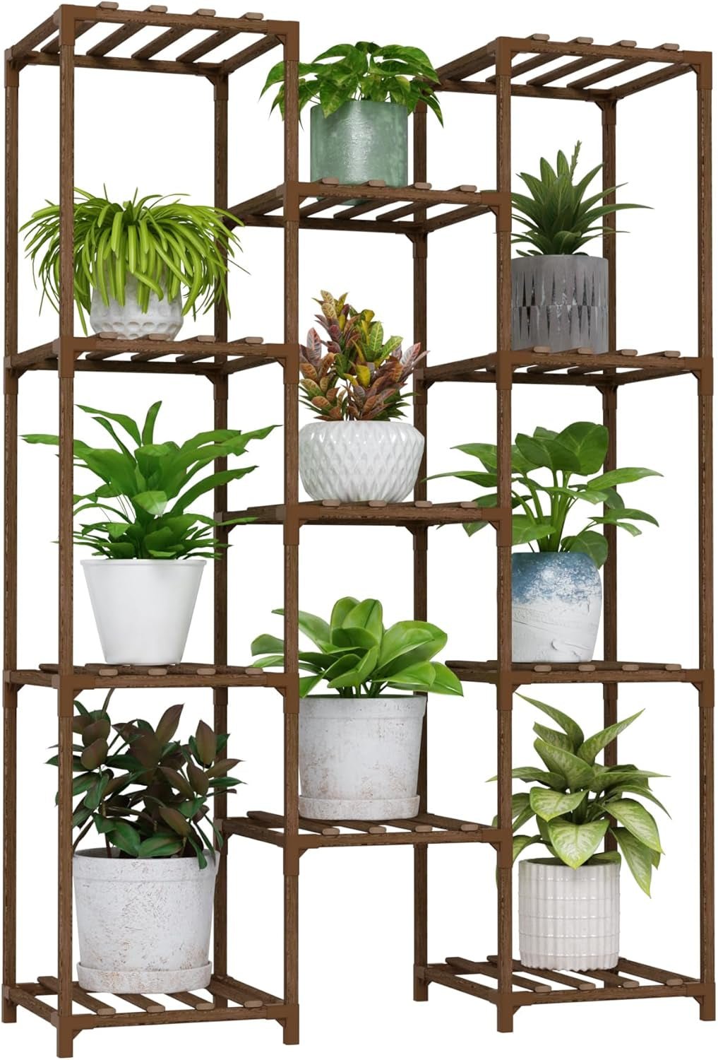 Bamboo Customizable Plant Stand-Toppalletfly