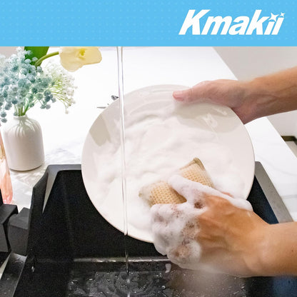 Bamboo Kitchen Sponges – Natural Fiber Cleaning Sponges-Toppalletfly