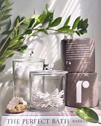 Bamboo Toilet Paper, 3-Ply Made From Tree-Free, 100% Bamboo Fibers, Eco-Friendly Zero Plastic Packaging-Toppalletfly