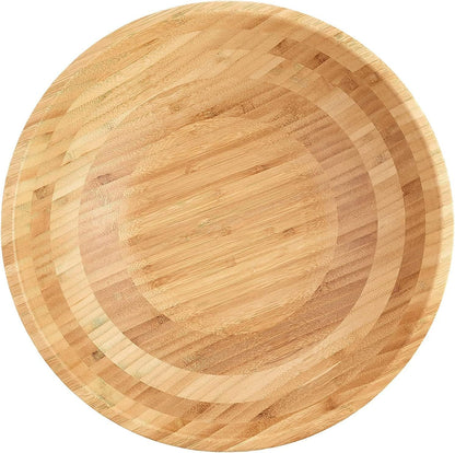 Bamboo Wood Salad Bowl Set – Large 7-Toppalletfly