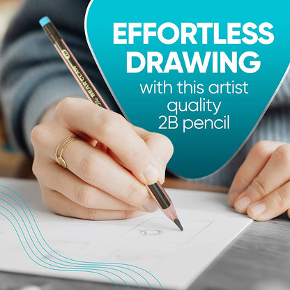 Bear Claw Pencils Fat, Thick, Strong, Triangular Grip, Graphite-Toppalletfly