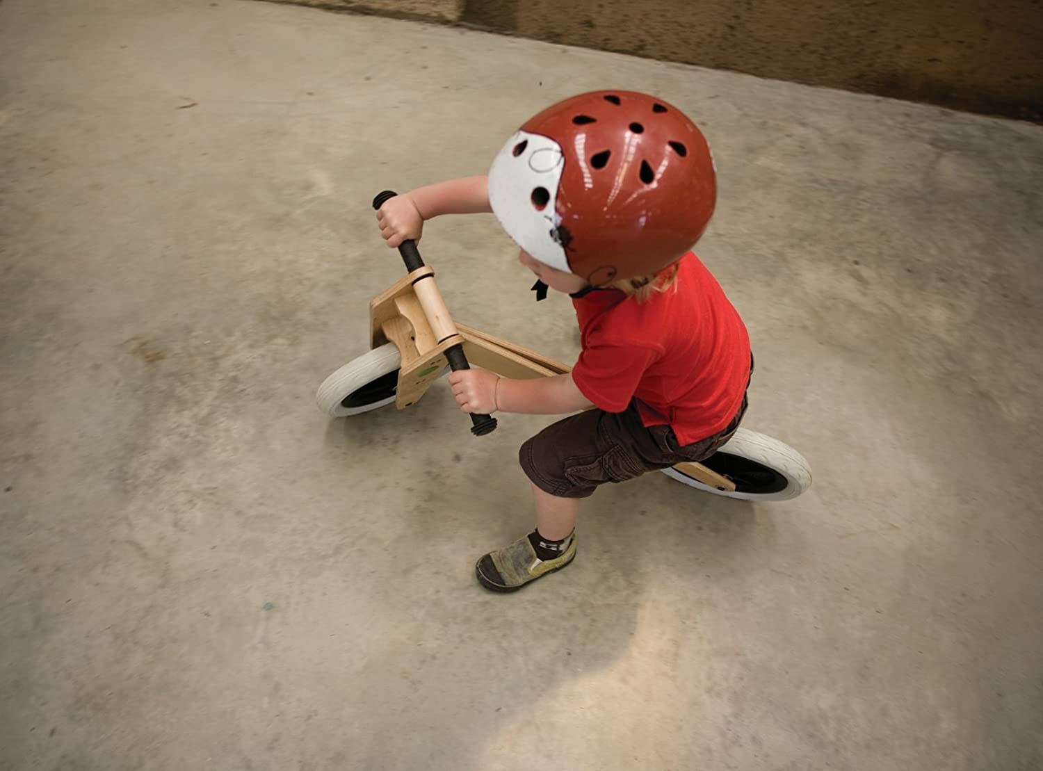 Bike 3 in 1 Wooden Balance Bike and Walker, Ages 1 to 5 Years-Toppalletfly