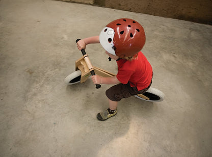 Bike 3 in 1 Wooden Balance Bike and Walker, Ages 1 to 5 Years-Toppalletfly