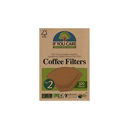 Biodegradable Coffee Filters, 100-Count Boxes - Pack of 12-Toppalletfly