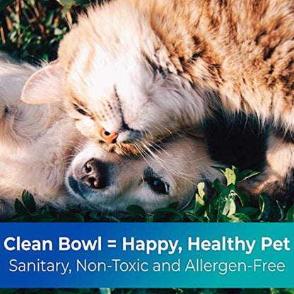 Biodegradable Disposable Pet Bowls Bulk 8 Oz Germ-Free, Non-Toxic Leakproof and Allergen-Free-Toppalletfly