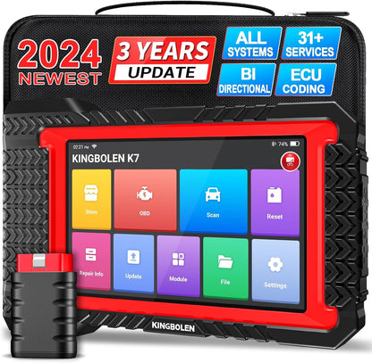 Bluetooth Scanner, Bidirectional Tool with ECU Coding, 31+ Resets, FCA AutoAuth, Crankshaft Relearn & Active Test for All Systems-Toppalletfly