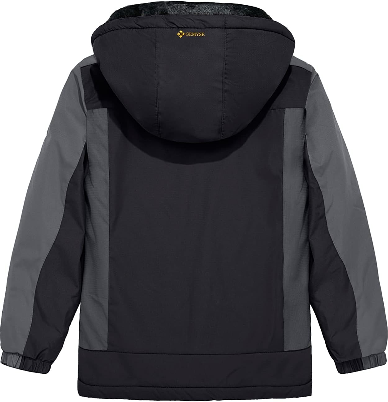 Boy's Winter Jacket, Waterproof Windproof Ski Snow Hooded Fleece Lined Jackets-Toppalletfly