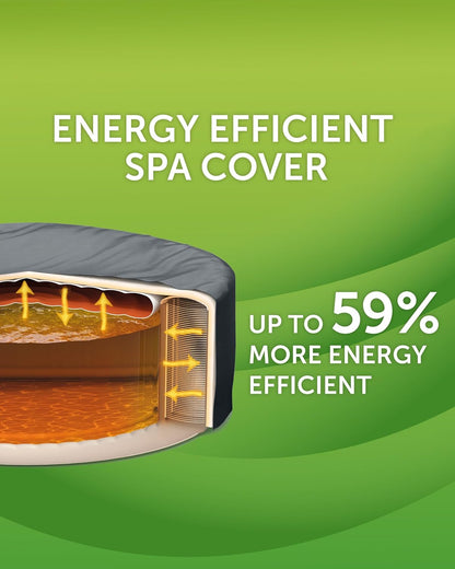 Bubble Massage Inflatable Hot Tub Spa Set, with 120 Jets, Push Button Control Panel, and Spa Cover-Toppalletfly