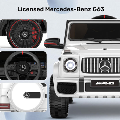 Car for Kids, 12V Ride on Car w/ Parent Remote Control, Low Battery Voice Prompt, LED Headlight, Music Player & Horn, Soft Start-Toppalletfly