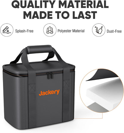 Carrying Case Bag (S Size) for Explorer 240/300 / 500 Portable Power Station - Black-Toppalletfly
