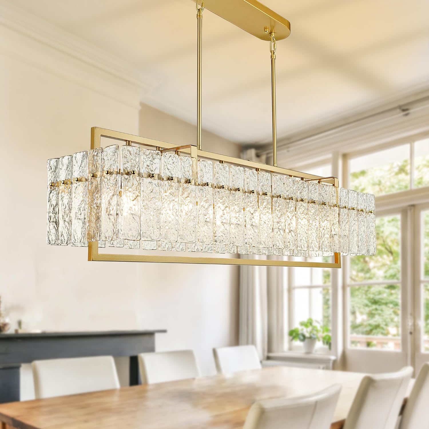 Crystal Chandeliers for Dining Room Kitchen Living Room-Toppalletfly