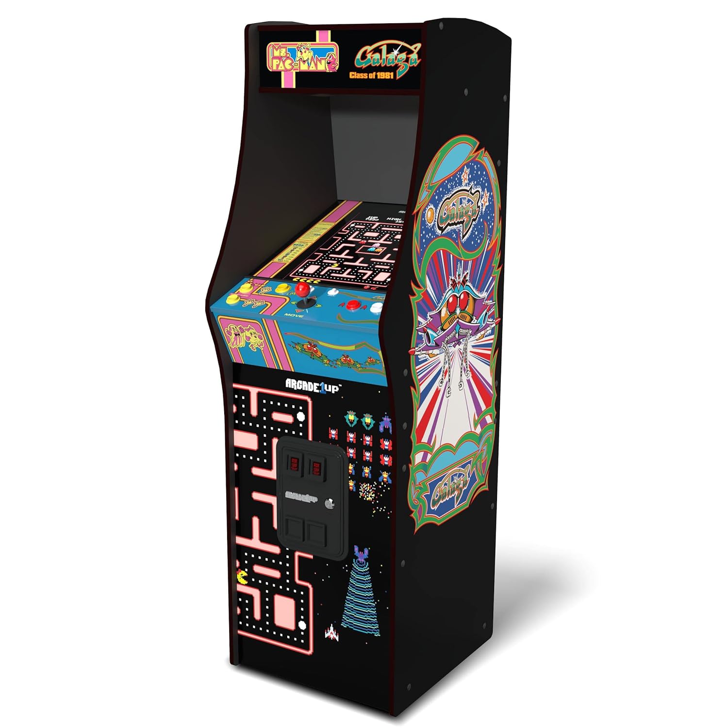 Deluxe Arcade Machine for Home, 5 Feet Tall, 12 Classic Games-Toppalletfly