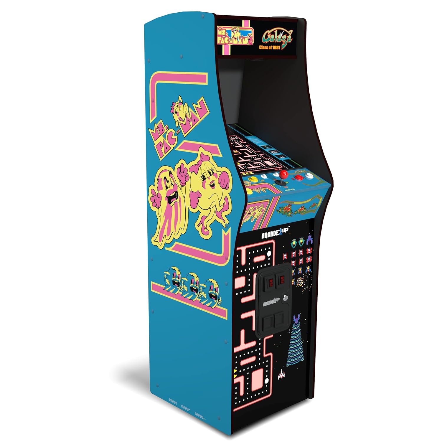 Deluxe Arcade Machine for Home, 5 Feet Tall, 12 Classic Games-Toppalletfly