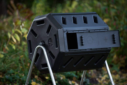 Dual Chamber Tumbling Composter-Toppalletfly