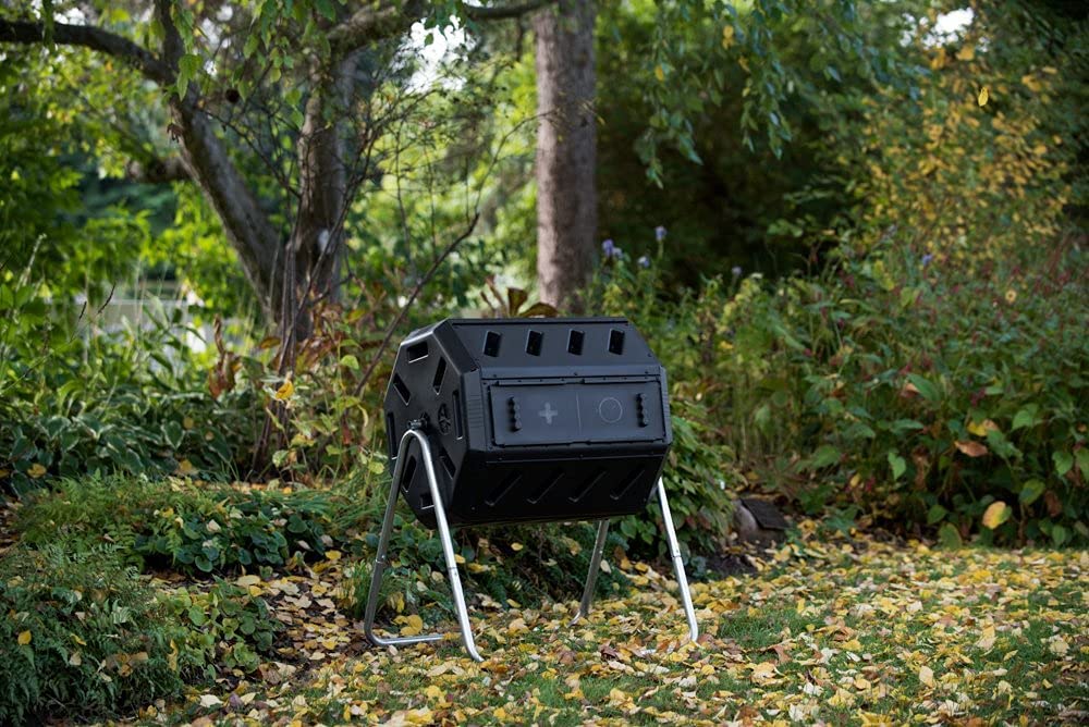 Dual Chamber Tumbling Composter-Toppalletfly