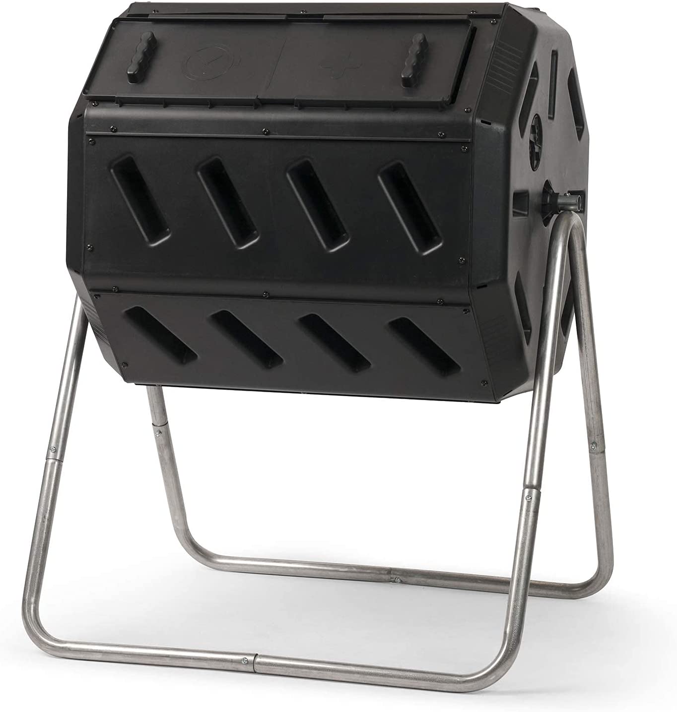 Dual Chamber Tumbling Composter-Toppalletfly