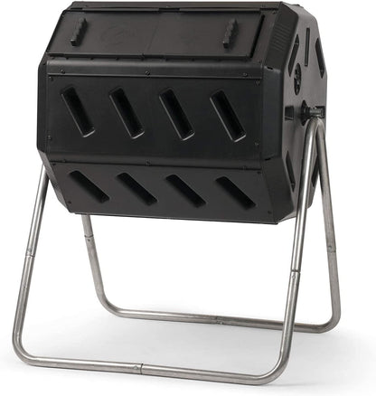 Dual Chamber Tumbling Composter-Toppalletfly