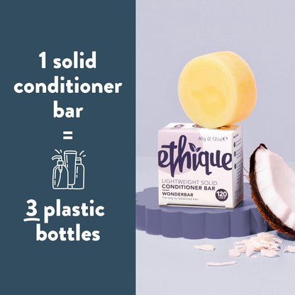 Eco-Friendly Conditioner Bar for Normal-Dry Hair 2.12 oz , 2 pcs-Toppalletfly