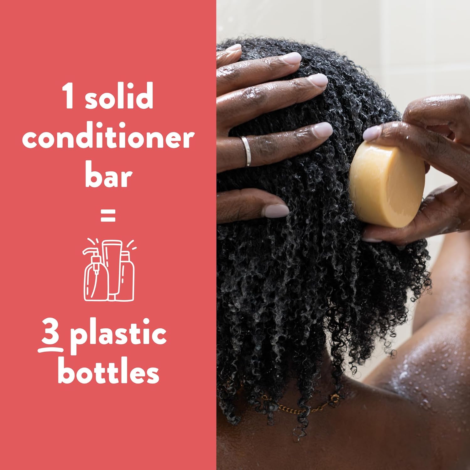 Eco-Friendly Conditioner Bar for Normal-Dry Hair 2.12 oz , 2 pcs-Toppalletfly