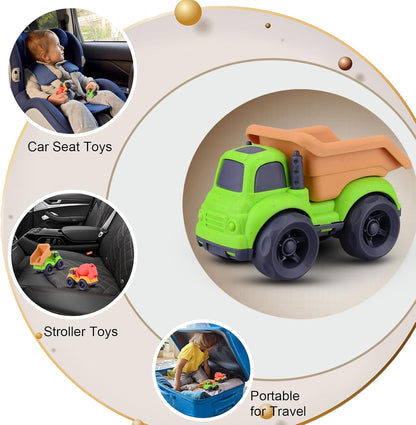 Eco-Friendly Toddler Car Toys: BPA-Free Trucks for Ages 1-4 – Perfect Gifts for Any Occasion-Toppalletfly