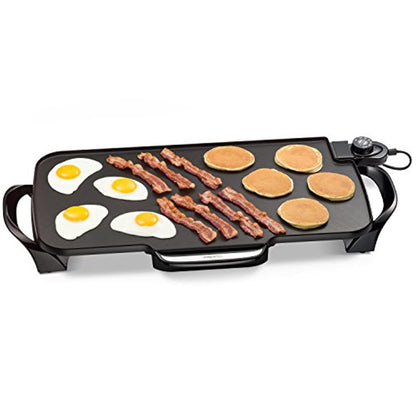 Electric Griddle With Removable Handles-Toppalletfly