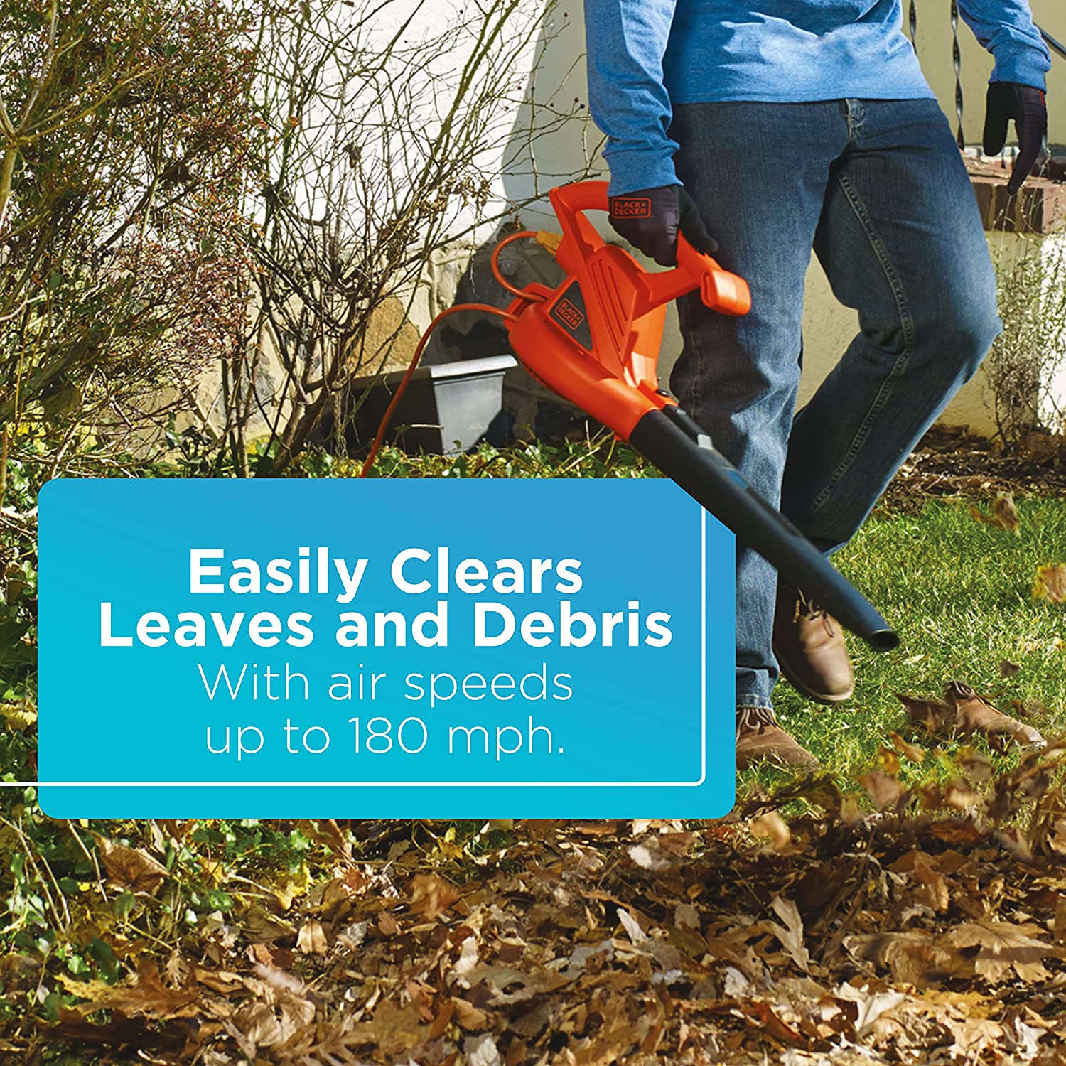 Electric Leaf Blower, 7-Amp-Toppalletfly