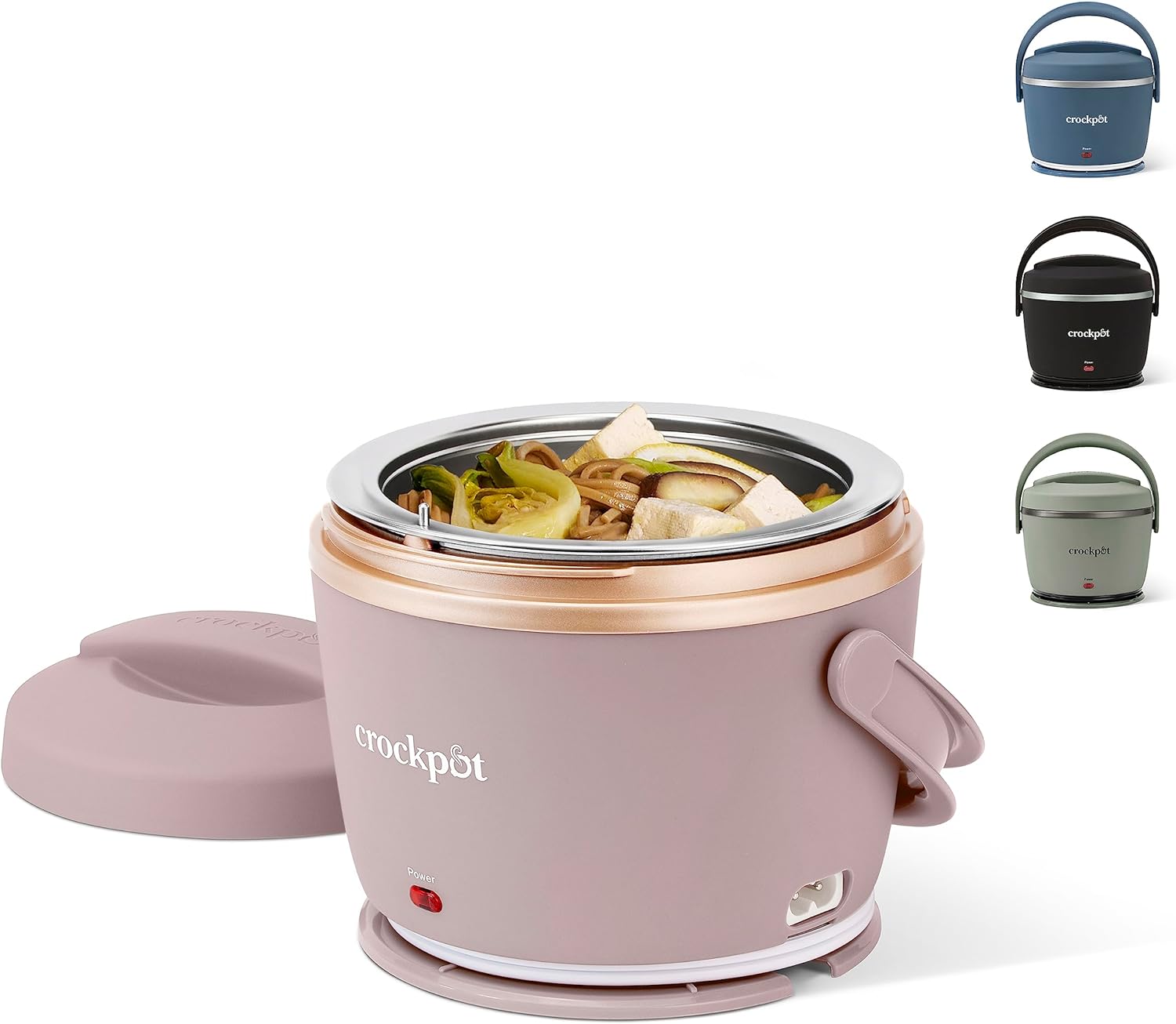 Electric Lunch Box, 20oz Food Warmer, Spill-Free, Dishwasher-Safe, Warm & Travel-Ready-Toppalletfly