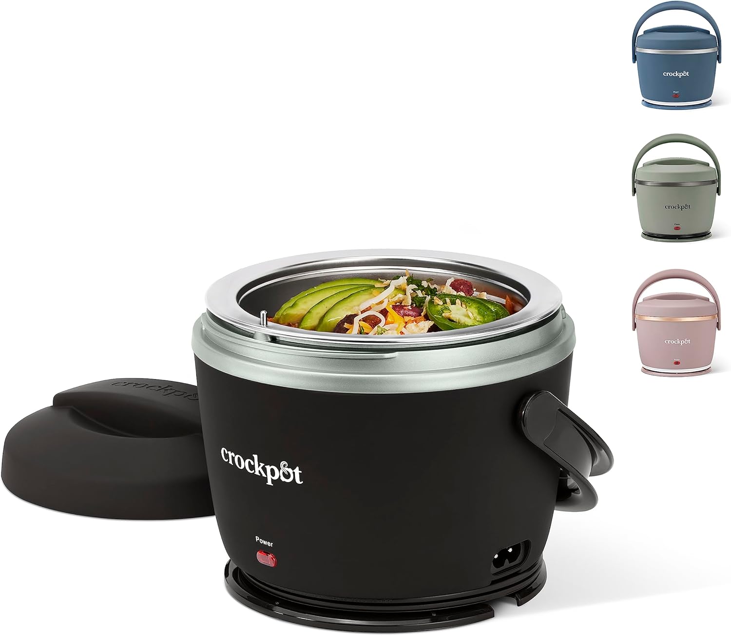 Electric Lunch Box, 20oz Food Warmer, Spill-Free, Dishwasher-Safe, Warm & Travel-Ready-Toppalletfly