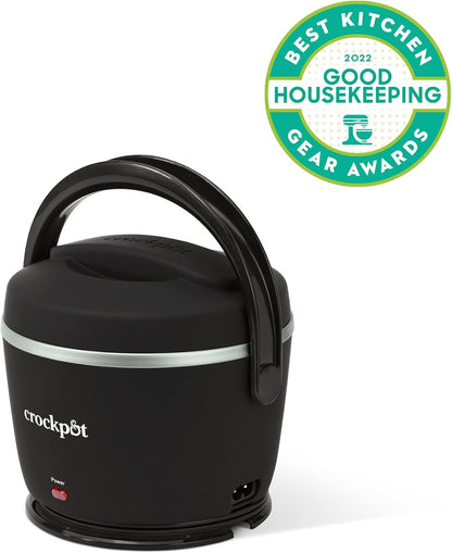 Electric Lunch Box, 20oz Food Warmer, Spill-Free, Dishwasher-Safe, Warm & Travel-Ready-Toppalletfly