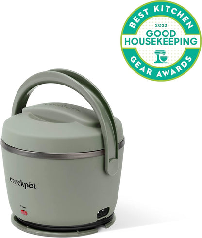 Electric Lunch Box, 20oz Food Warmer, Spill-Free, Dishwasher-Safe, Warm & Travel-Ready-Toppalletfly