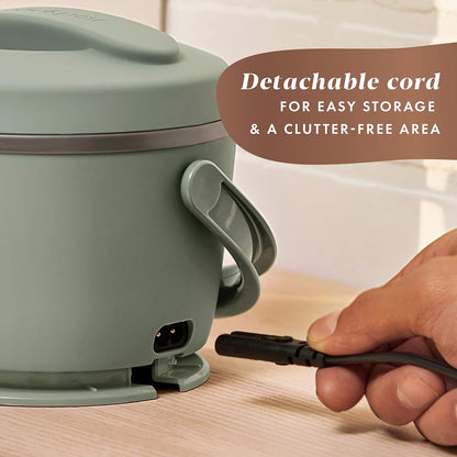 Electric Lunch Box, 20oz Food Warmer, Spill-Free, Dishwasher-Safe, Warm & Travel-Ready-Toppalletfly