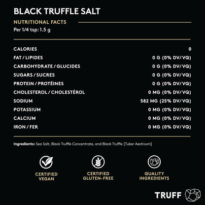 Fine and Coarse Truffle Sea Salt-Toppalletfly