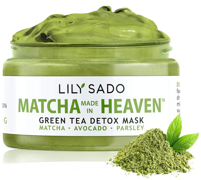 Green Tea Matcha & Avocado Face Mask - Organic Natural Vegan Anti-Aging Antioxidant 4 oz-Toppalletfly
