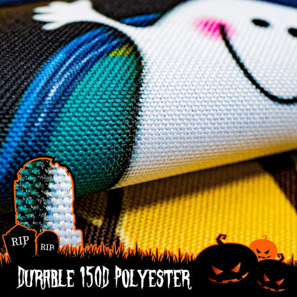 Halloween Garden Flag, Trick or Treat Outdoor Flag 12" x 18", 2 Pcs-Toppalletfly