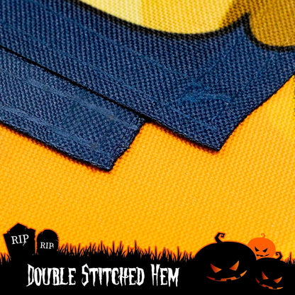 Halloween Garden Flag, Trick or Treat Outdoor Flag 12" x 18", 2 Pcs-Toppalletfly