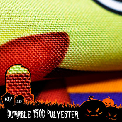 Halloween Garden Flag, Trick or Treat Outdoor Flag 12" x 18", 2 Pcs-Toppalletfly