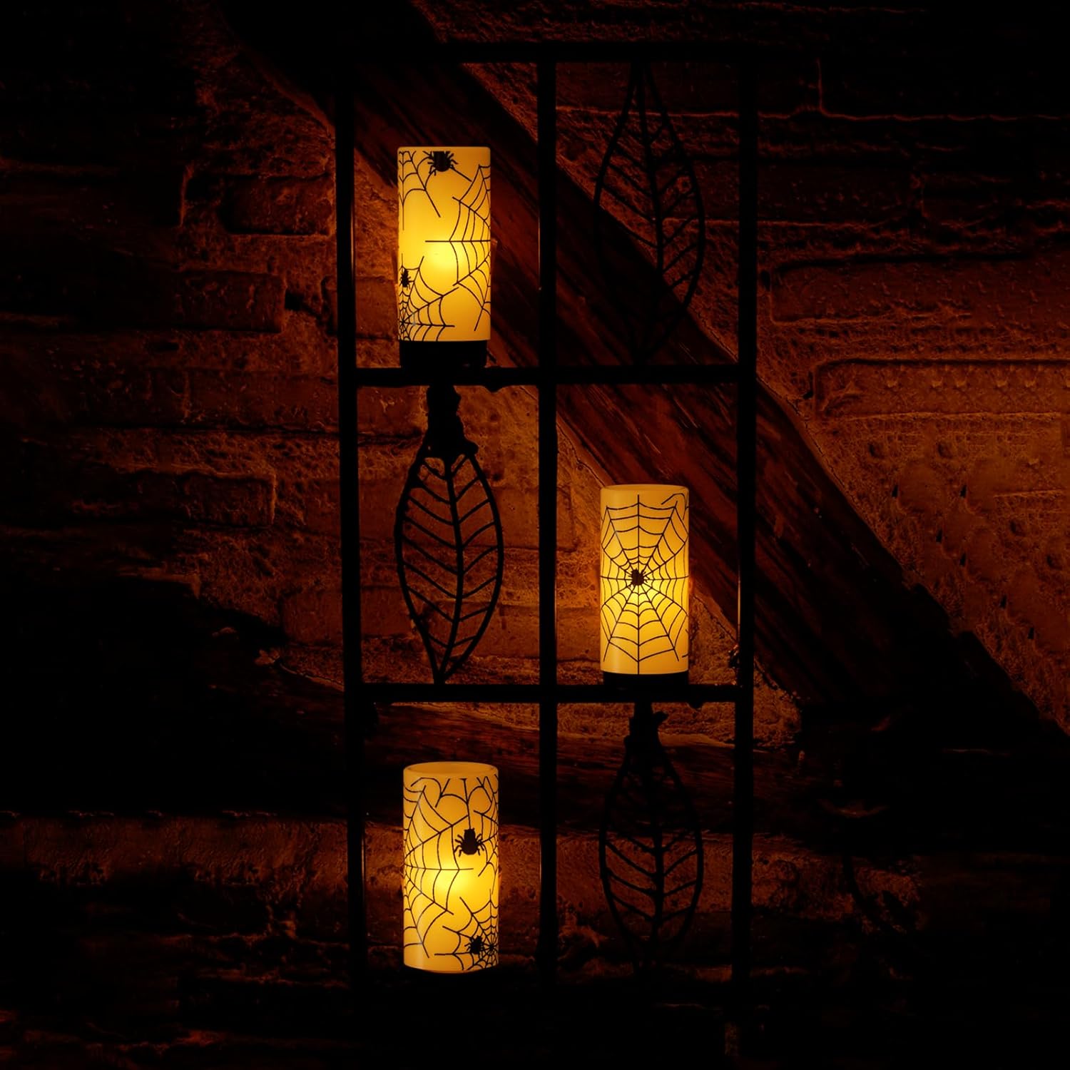 Halloween or Christmas Flameless Candles Color Changing with Remote Time-Toppalletfly
