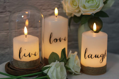 Halloween or Christmas Flameless Candles Color Changing with Remote Time-Toppalletfly