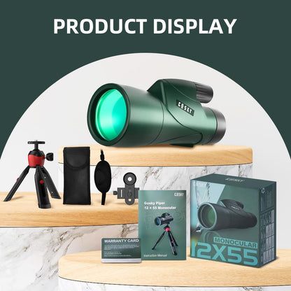 High Definition Monocular Telescope and Quick Smartphone Holder-Toppalletfly