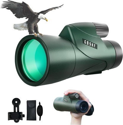High Definition Monocular Telescope and Quick Smartphone Holder-Toppalletfly