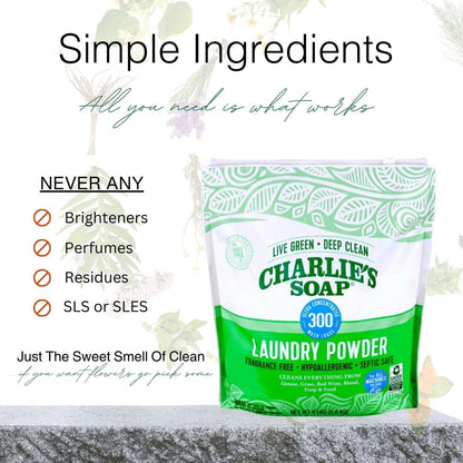 Hypoallergenic Laundry Powder, Deep Cleaning Washing Powder Detergent, Eco-Friendly, Safe, and Effective-Toppalletfly