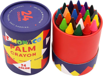 Jumbo Crayons for Toddlers, Non Toxic Easy to Hold Large Crayons for Kids, Safe for Babies and Children-Toppalletfly