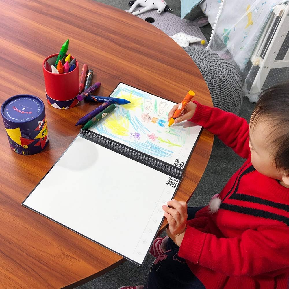 Jumbo Crayons for Toddlers, Non Toxic Easy to Hold Large Crayons for Kids, Safe for Babies and Children-Toppalletfly