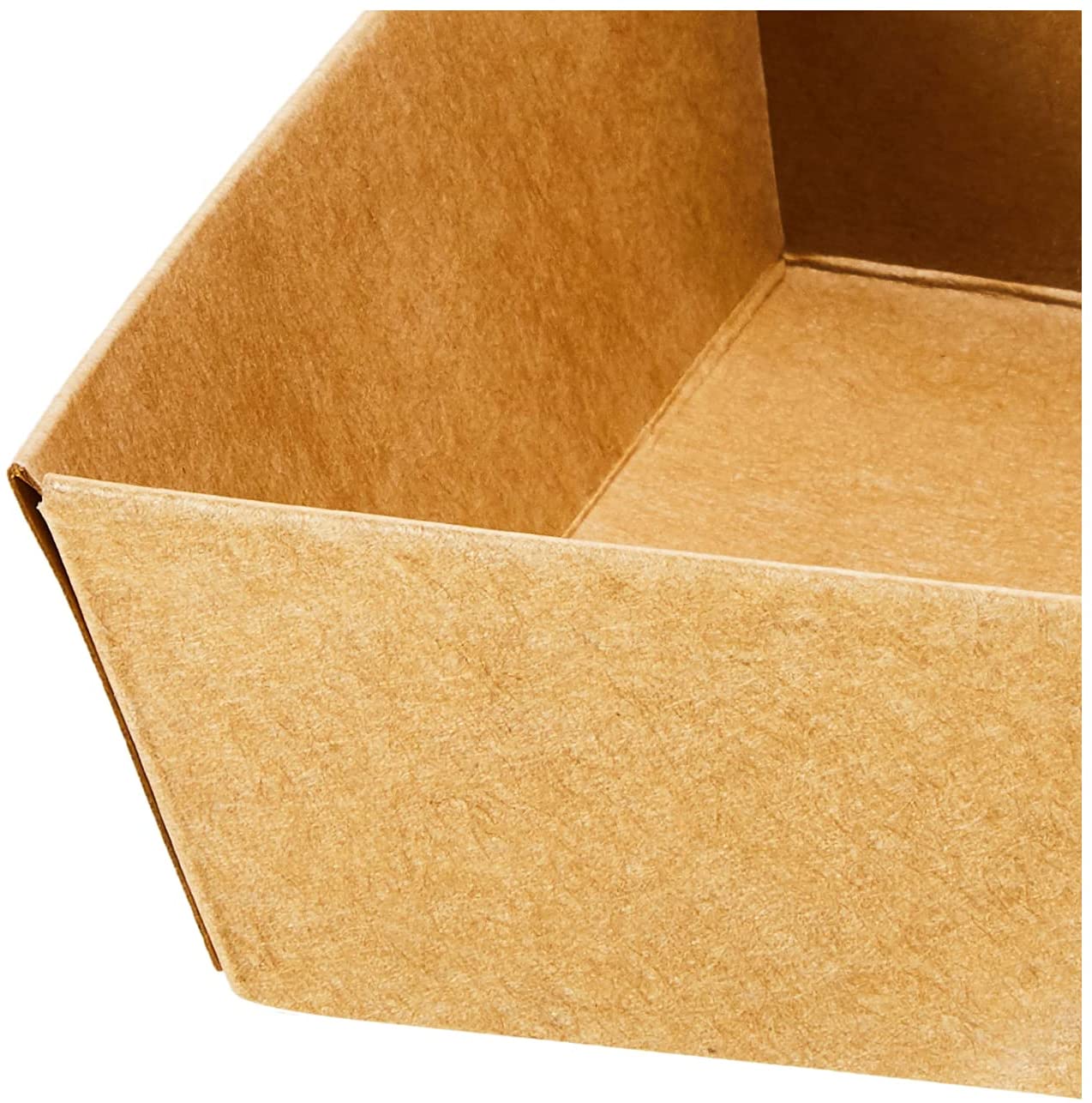 Large Paper Sushi Container, Tetra Sushi Box - Kraft Brown - 5" x 4 1/2" x 1 1/2" - 100ct Box - Toppalletfly
