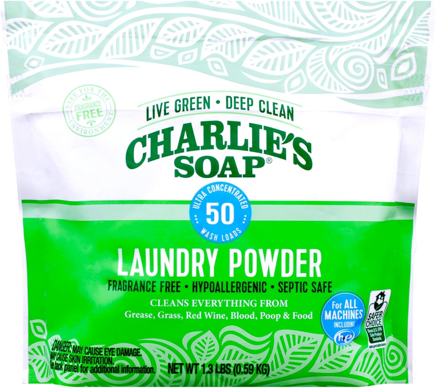 Laundry Powder, Hypoallergenic Deep Cleaning Washing Powder Detergent, Eco-Friendly, Safe, and Effective-Toppalletfly