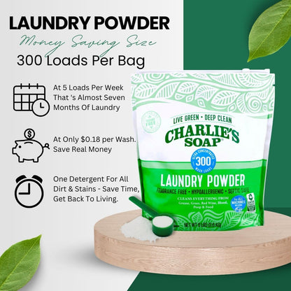 Laundry Powder, Hypoallergenic Deep Cleaning Washing Powder Detergent, Eco-Friendly, Safe, and Effective-Toppalletfly