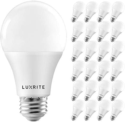 LED Light Bulbs 100 Watt Equivalent Dimmable, 4000K Cool White, 1600 Lumens, 24 Count-Toppalletfly