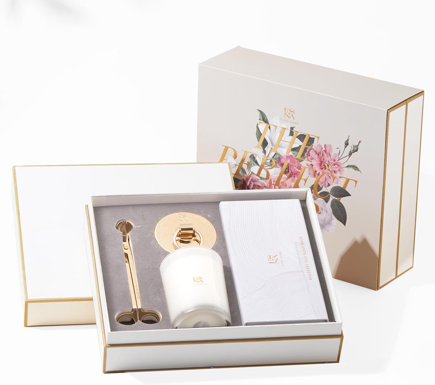 Luxury Scented Candle Set, Aromatherapy Gifts for Her, 4 All Natural Soy Candles-Toppalletfly